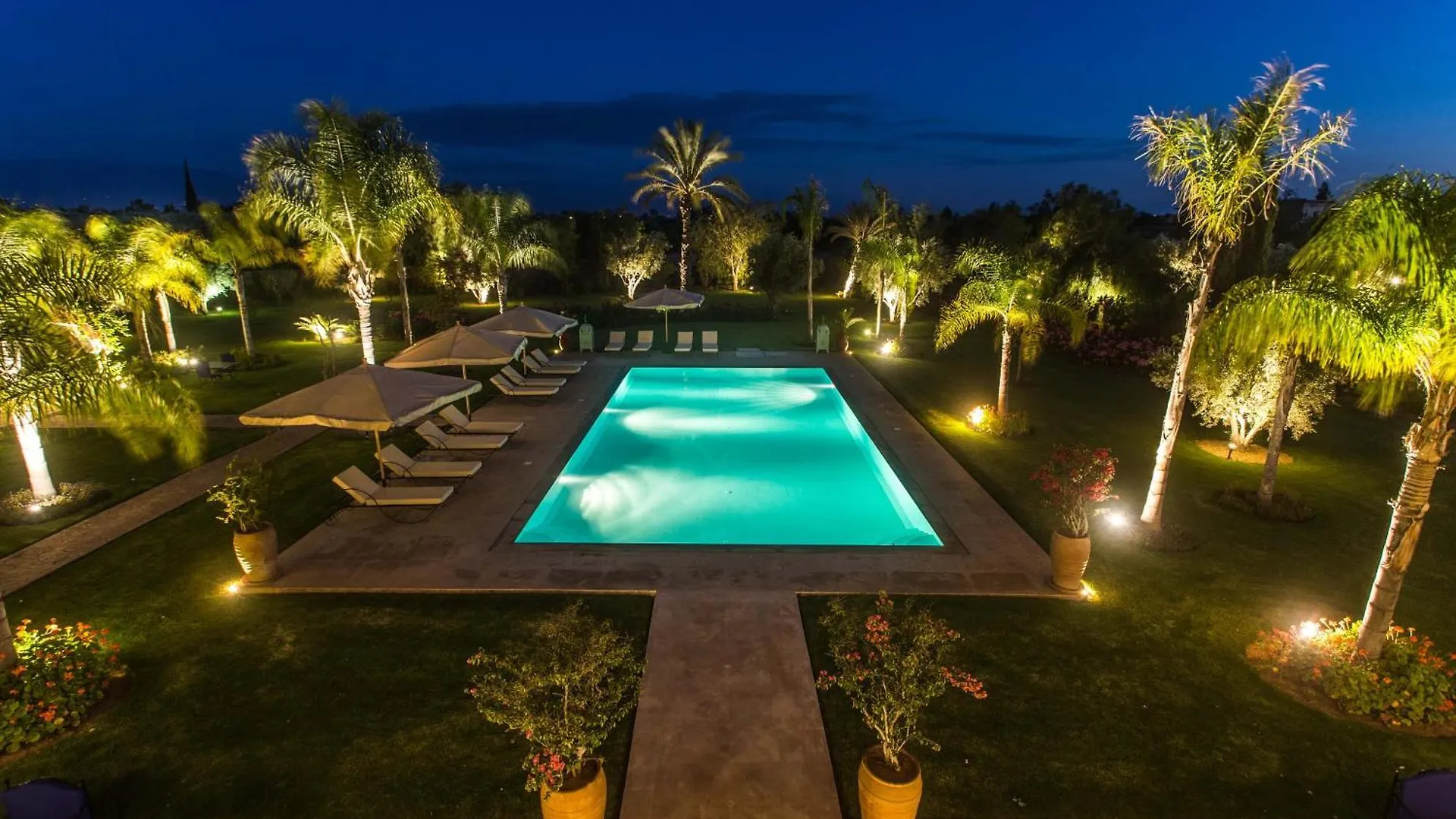 La Villa Rose Anna Marakeş Fas